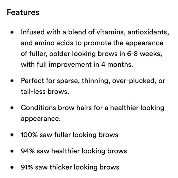 Grande GrandeBROW Brow Enhancing Eyebrow Serum 2PK 👁️ NEW IN BOX - Picture 7 of 9